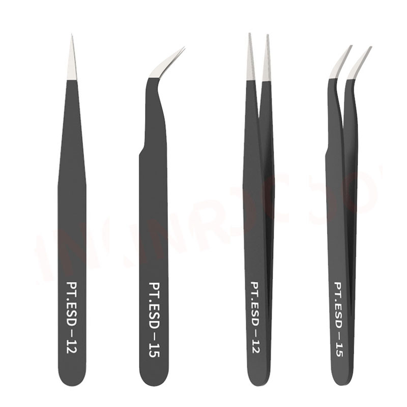 Eyelash Extension Or Extensions - 1Pc Stainless Steel Tweezers for Eyelash