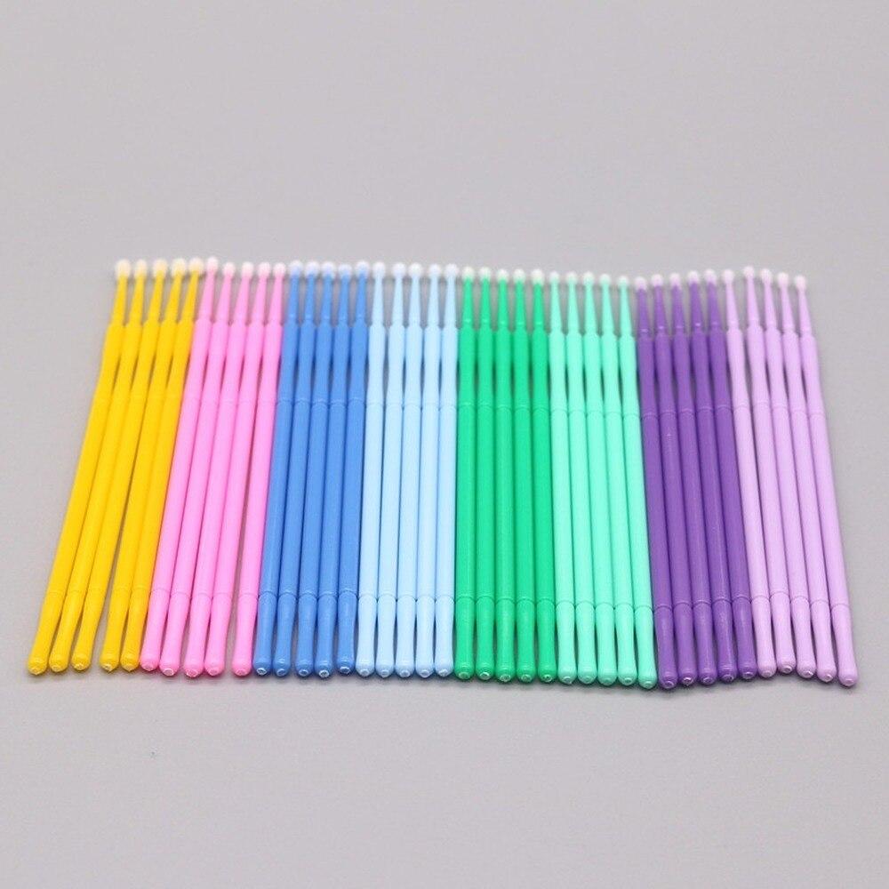 100pcs/lot Micro Brushes Make  - Eyelash Extension Class review and price