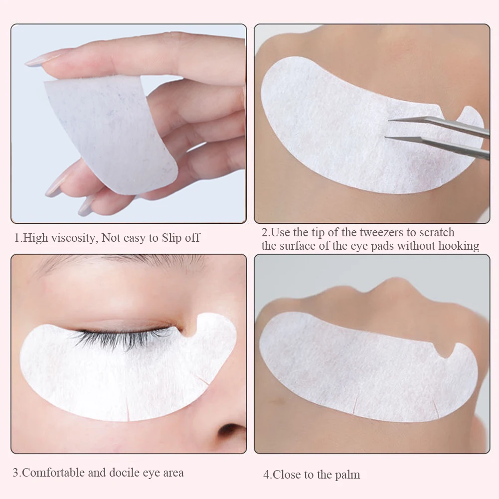 50/100PCS U Shape Eyelash Pads - Eyelash Extension Eye Mask review and price