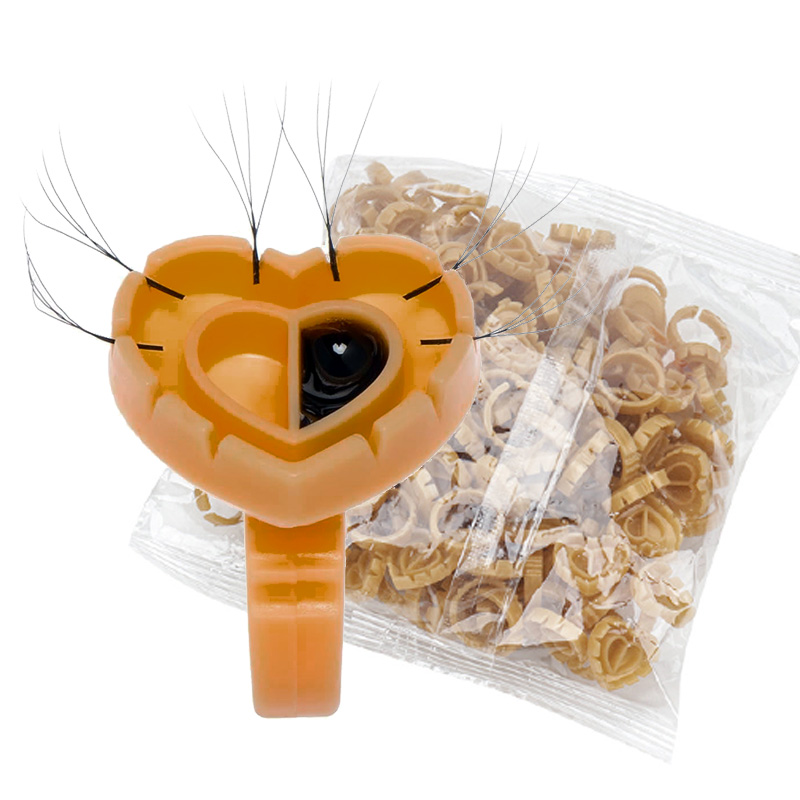 500PCS Glue Rings for Lash Ext - Eyelash Extension Class review and price
