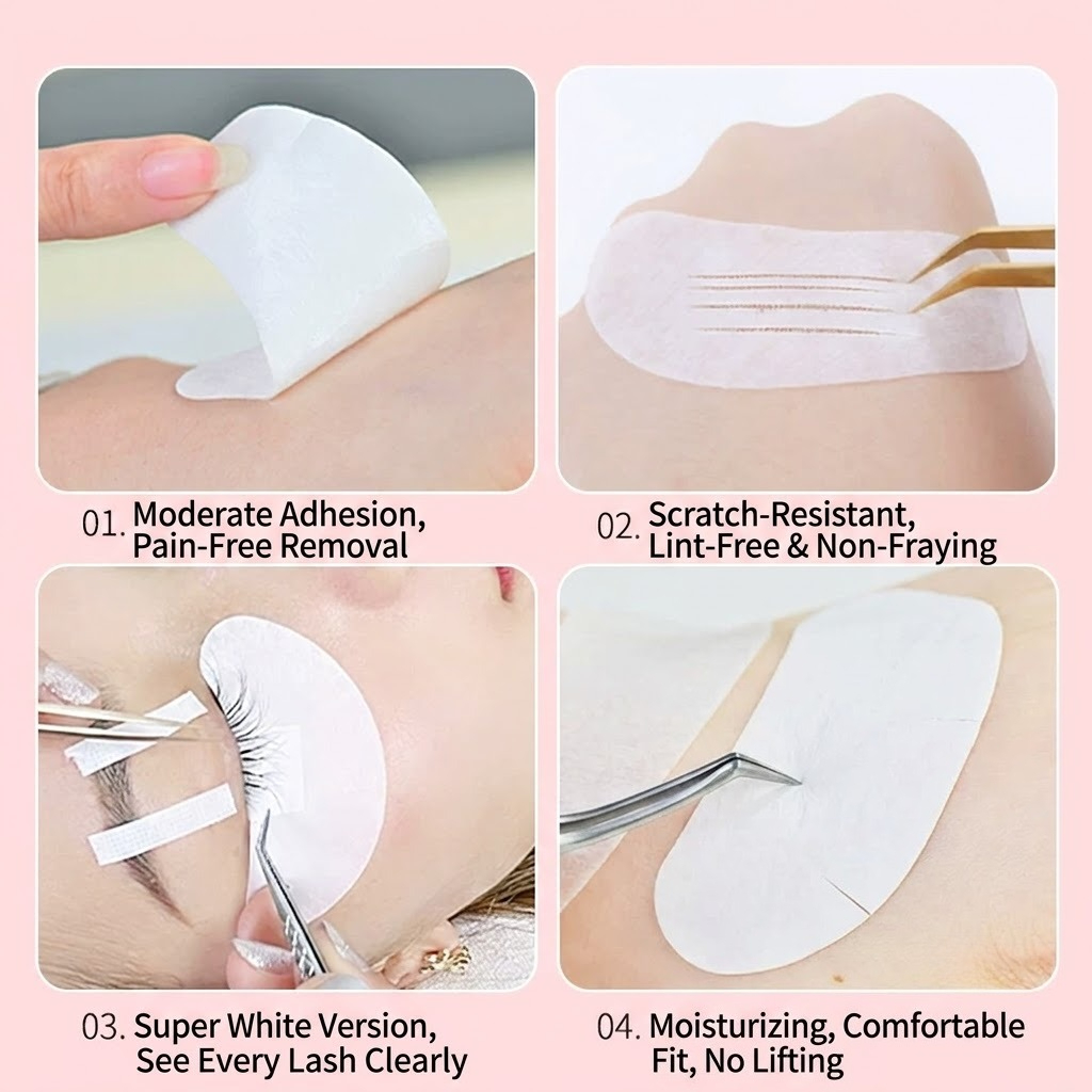 50 Pairs U-Shaped Under Eye Pa - Eyelash Extension Eye Mask review and price