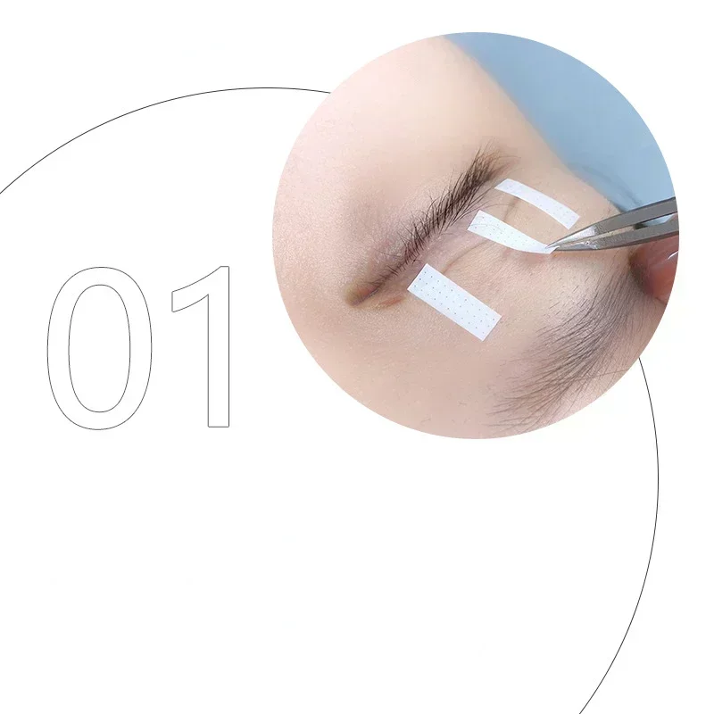 4MM Eyelash Lifting Tape Breat - Eyelash Extension Eye Mask review and price