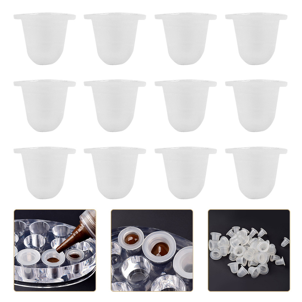 200Pcs Silicone Tattoos Ink Cu - Eyelash Extension Is Safe review and price