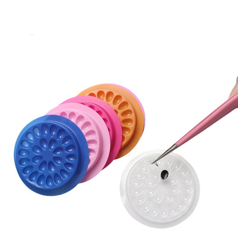 100pcs Eyelash Glue Holder Eye - Eyelash Extension Class review and price