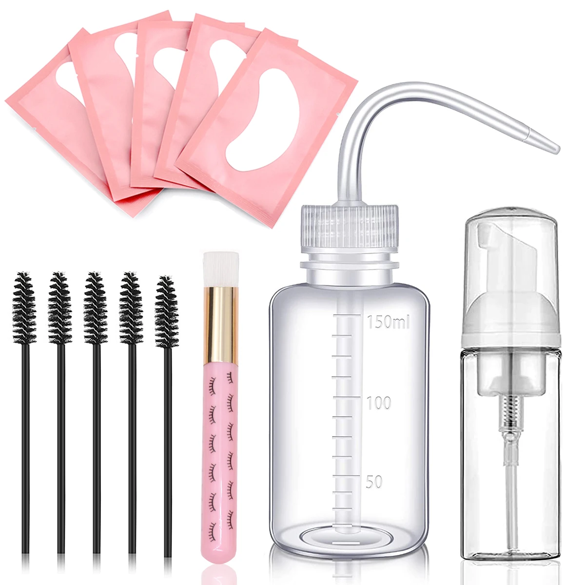 13Pcs Eyelash Extension Cleani - Eyelash Extension Eye Mask review and price
