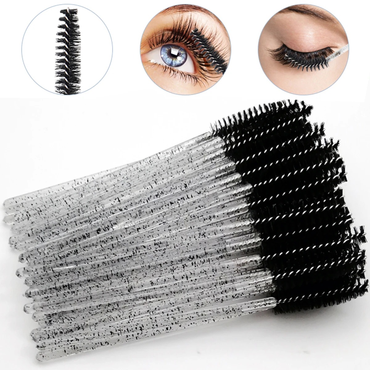 Wholesale 100PCS Mascara Spool - Eyelash Extension Class review and price